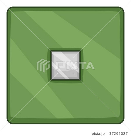 Modern military chips icon, cartoon style 37295027