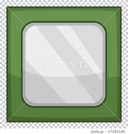 Old cpu icon, cartoon style 37295180