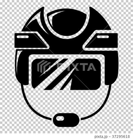Hockey helmet icon , simple style Hockey helmet icon , simple style 37295618