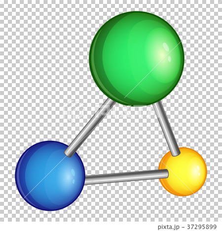 Chemistry molecule icon, cartoon style Chemistry molecule icon, cartoon style 37295899