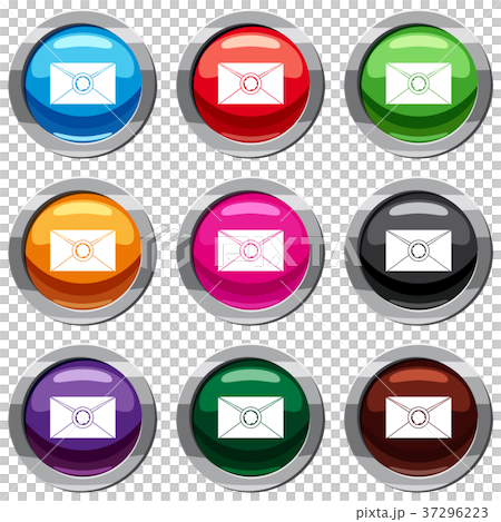 Envelope with wax seal set 9 collection 37296223
