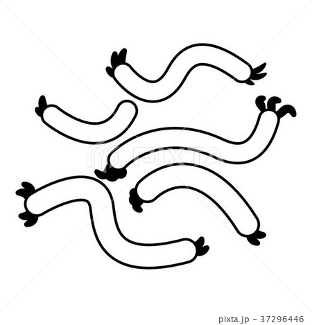 Escherichia coli virus icon , outline style Escherichia coli virus icon , outline style 37296446