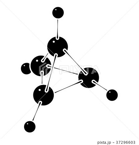 Methanol icon, simple style 37296603