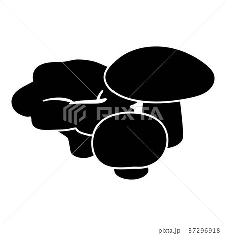 Mushrooms icon, simple style 37296918
