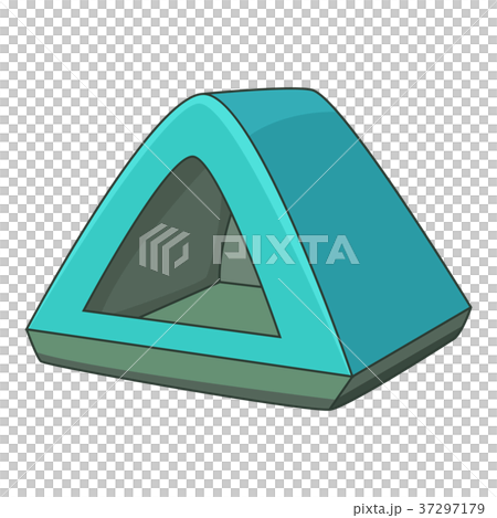 Tent icon, cartoon style 37297179