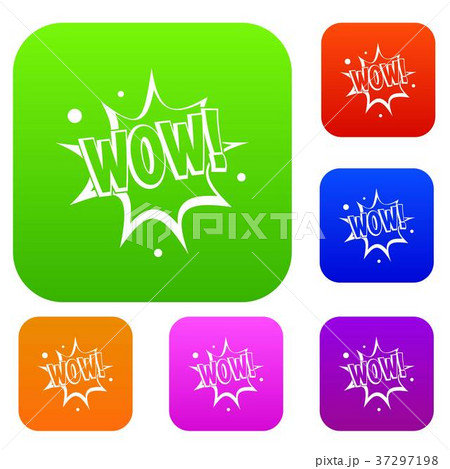 WOW, explosion effect set color collection 37297198