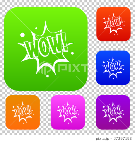 WOW, explosion effect set color collection 37297198