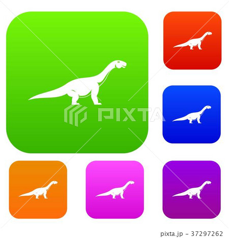 Titanosaurus dinosaur set color collection Titanosaurus dinosaur set color collection 37297262