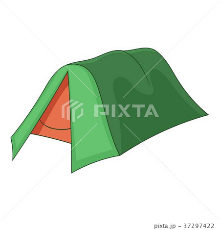 Small tent icon, cartoon style Small tent icon, cartoon style 37297422