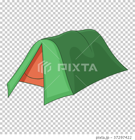 Small tent icon, cartoon style Small tent icon, cartoon style 37297422