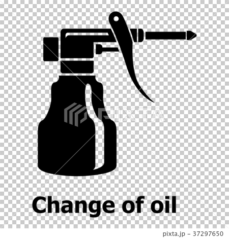 Change oil icon, simple black style Change oil icon, simple black style 37297650