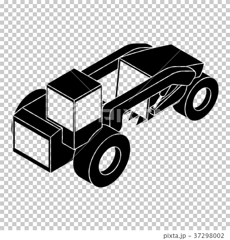 Heavy load truck icon, simple style Heavy load truck icon, simple style 37298002