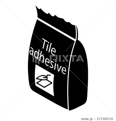 Tile adhesive icon, simple style 37298520