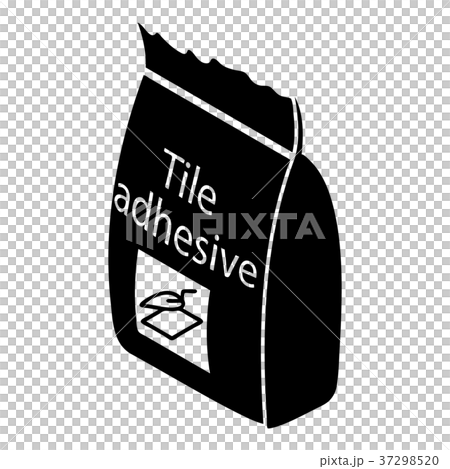 Tile adhesive icon, simple style 37298520