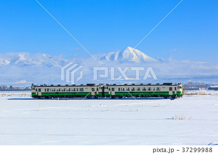只見線の列車 只見線の列車 37299988