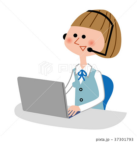 オペレーター のイラスト素材