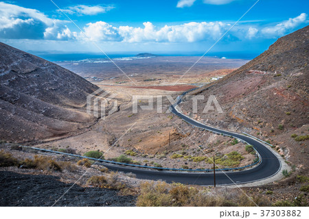 View from the Mirador de Femes in Lanzarote View from the Mirador de Femes in Lanzarote 37303882