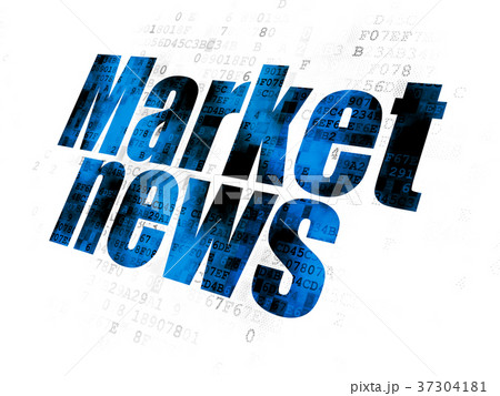 News concept: Market News on Digital background 37304181