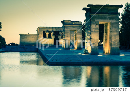 Temple of Debod at night, Madrid (Spain) 37309717