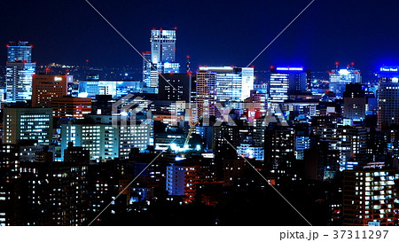 ブルーに輝く新日本三大夜景 37311297