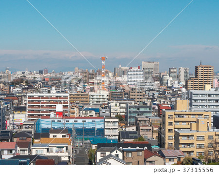 住宅地(名古屋市瑞穂区近辺)新瑞橋より 住宅地(名古屋市瑞穂区近辺)新瑞橋より 37315556