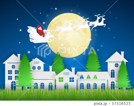 Design Christmas greeting card and Happy new year  37316525