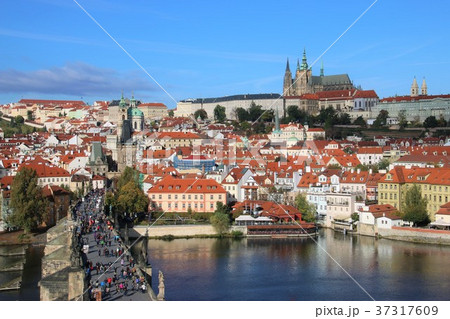 プラハ城とカレル橋 37317609