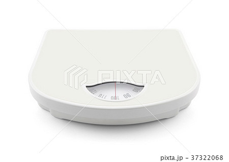Bathroom scale with clipping path Bathroom scale with clipping path 37322068
