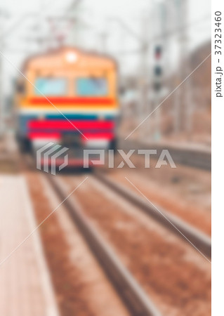 Passenger train - blurred image Passenger train - blurred image 37323460