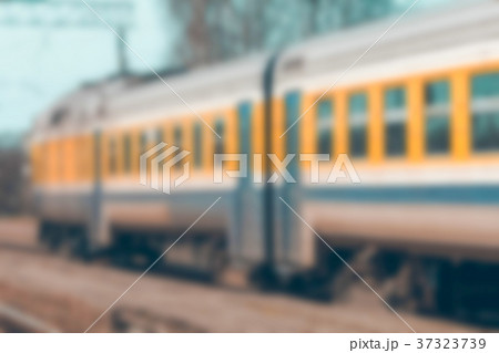 Passenger train - blurred image 37323739