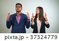 Business partners crossed their fingers the girl 37324779