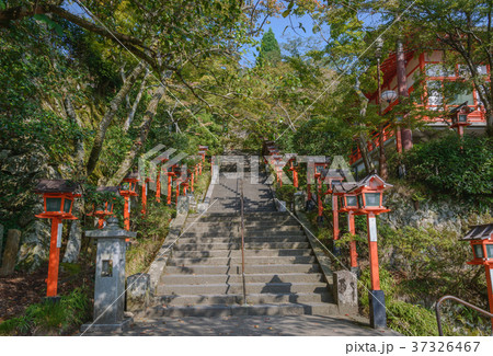 鞍馬寺の参道風景 37326467