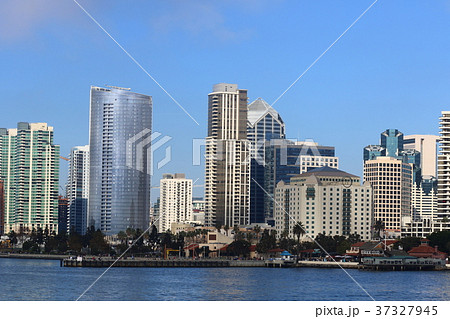サンディエゴ湾の風景（アメリカ合衆国・カリフォルニア州） 37327945