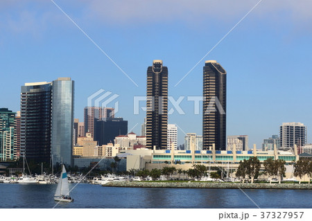 サンディエゴ湾の風景（アメリカ合衆国・カリフォルニア州） 37327957