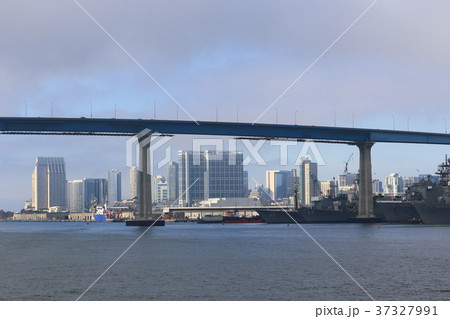 サンディエゴ湾の風景（アメリカ合衆国・カリフォルニア州） 37327991