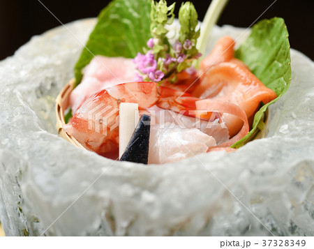 和食　向付　鮮魚のお造り 37328349