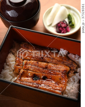 和食　江戸焼きうな重　肝吸い付 37328361