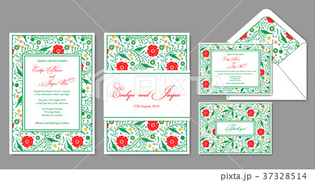 Wedding invite, envelope, rsvp, holiday card 37328514