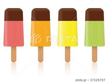 Ice Pops Chocolate Fruit Flavor 37328707