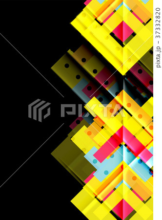 Color arrows on black background Color arrows on black background 37332820