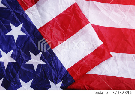 Screwed Up USA Flag Background 37332899
