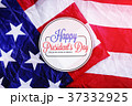 Happy President's Day Typography on USA Flag 37332925