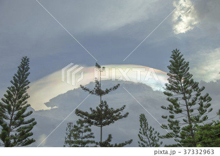 Beautiful rainbow cloud. Beautiful rainbow cloud. 37332963