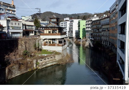 飯坂温泉風景 37335419