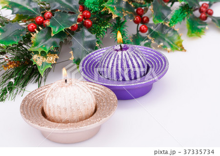 Christmas candles 37335734