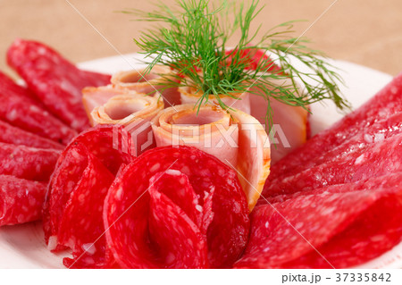 Salami and bacon 37335842