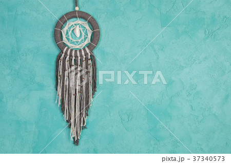 Beige brown dream catcher 37340573