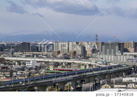 愛知県 春日井市都市風景 37340816