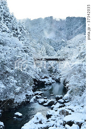 仁淀川支流の冬景色 仁淀川支流の冬景色 37342035