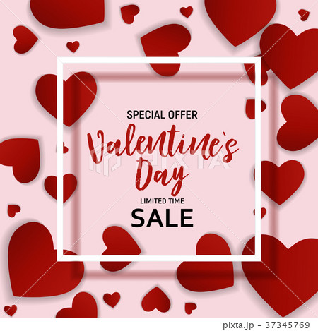 Valentine s Day Love and Feelings Sale Background Valentine s Day Love and Feelings Sale Background 37345769